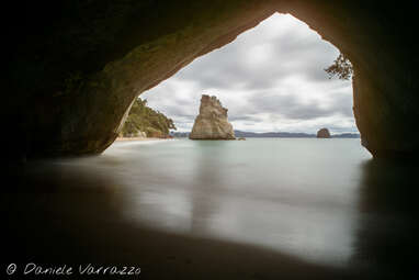 La "Cathedral Cove", Coromandel